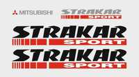Kit autocolantes Mitsubishi L200 Strakar/Dakar/Elegance