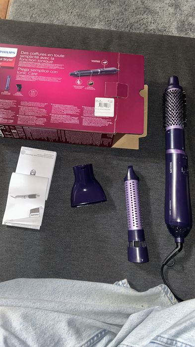 •	Escova Modeladora Philips 3 em 1 – Nova