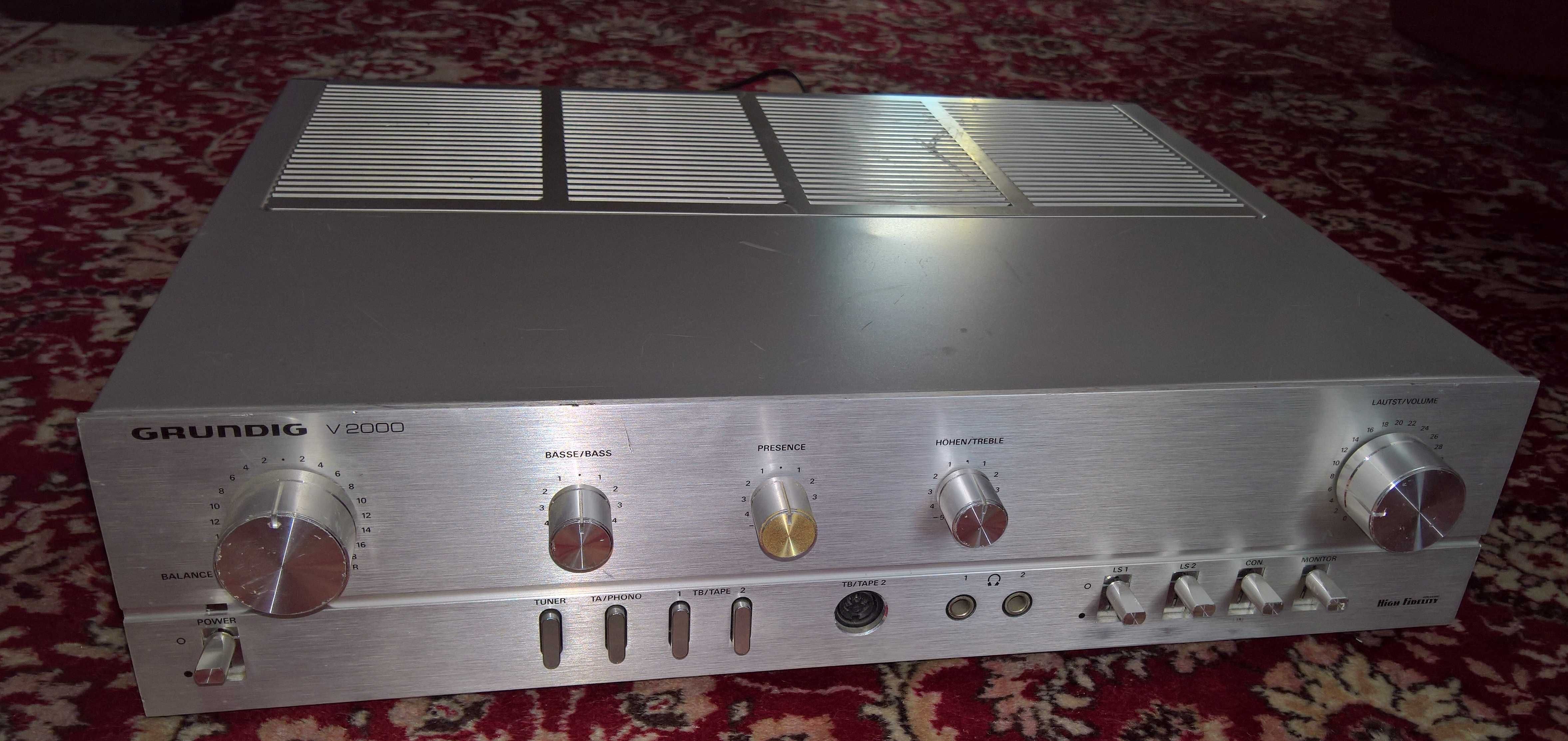 Grundig V2000 підсилювач 2*50 вт