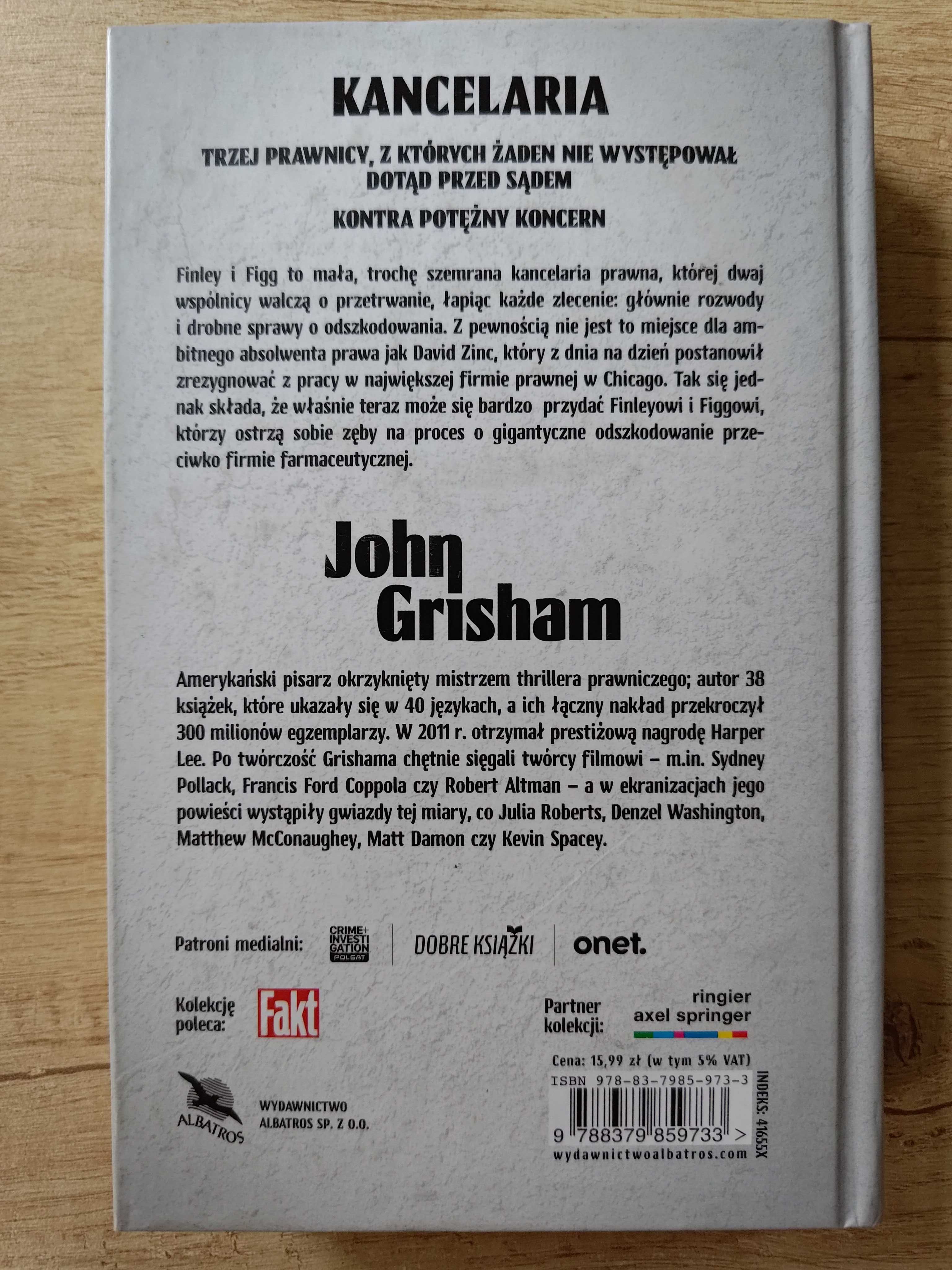 Kancelaria. W świetle prawa John Grisham