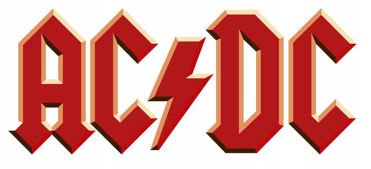 BROSZKA AC/DC 2 Sztuki Metalowe Oficjalne