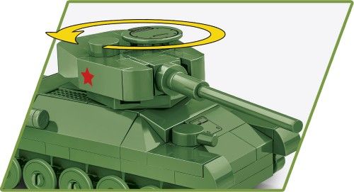 Klocki Cobi 3092 Czołg T-34-85 Hc Ww2 110 El.