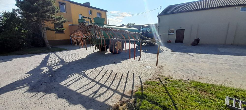 Beczka asenizacyjna zalewowa  z aplikatorem  krokodyl do obornika 1.8m