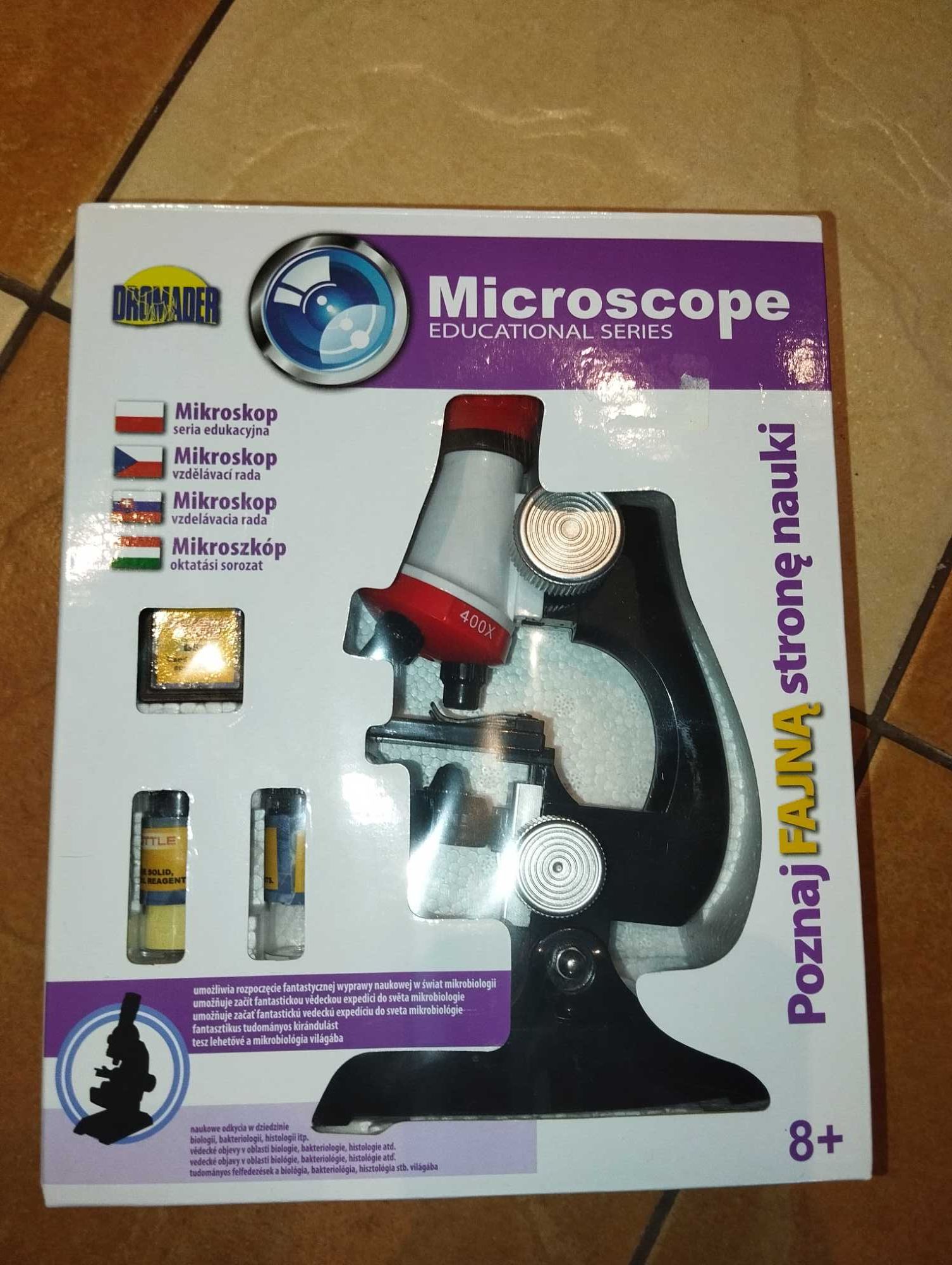 Mikroskop Zabawkowy Dromader