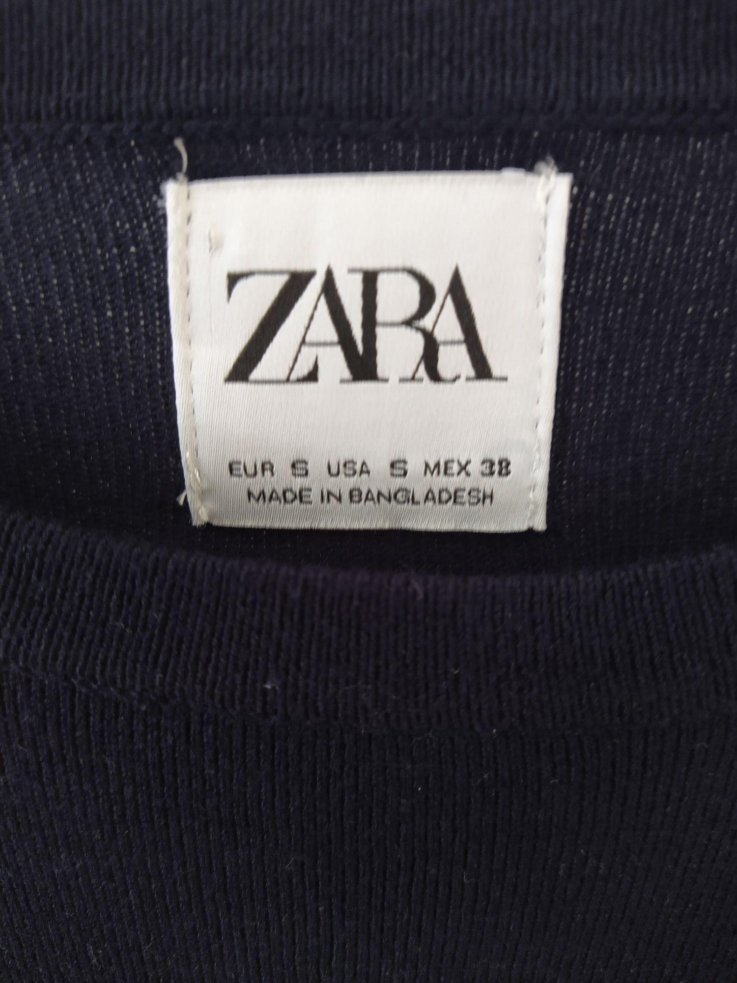 Camisola Azul Zara