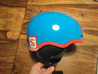 Kask Salomon narciarski dziecięcy Grom KS 49-53cm dla dzieci niebieski