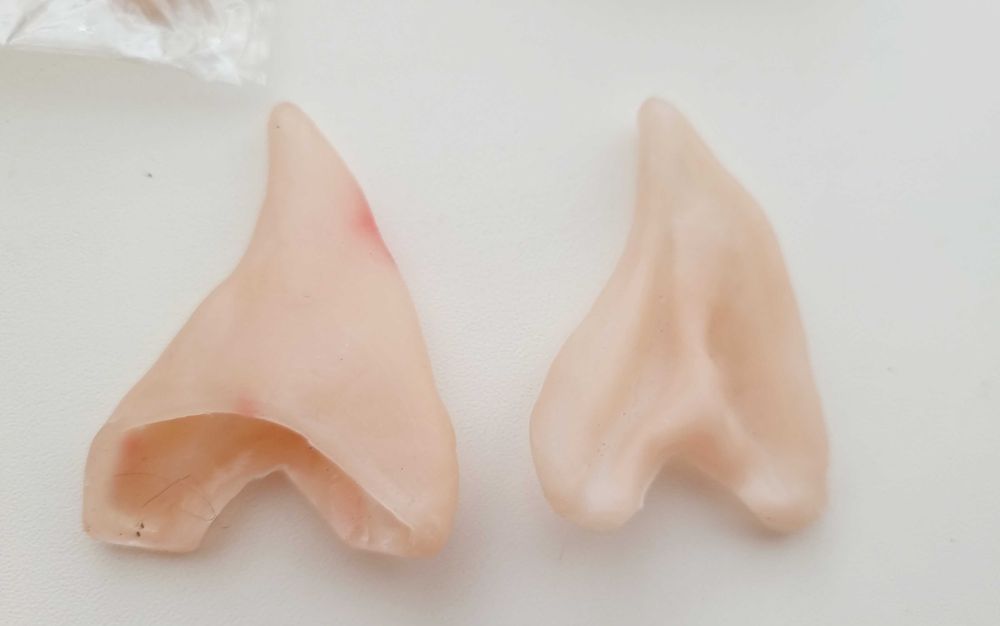 Ельфійські / вампірські вуха на Геловін, універсальний розмір