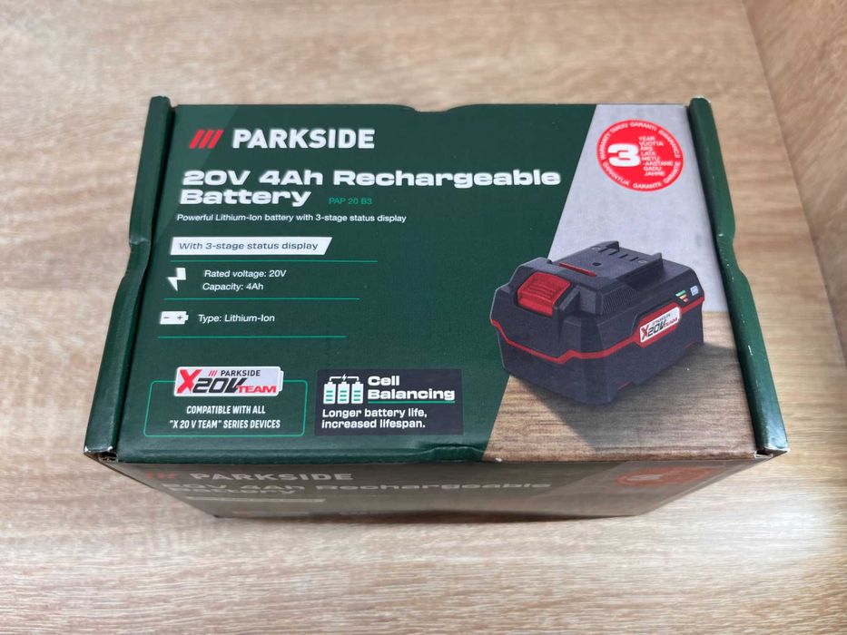 Akumulator 4Ah 20V PARKSIDE PAP 20 B3