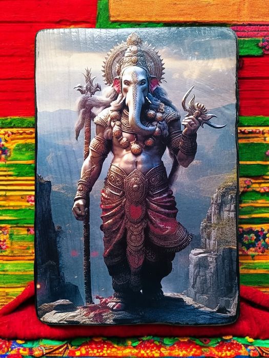 Картина панно Ганеші