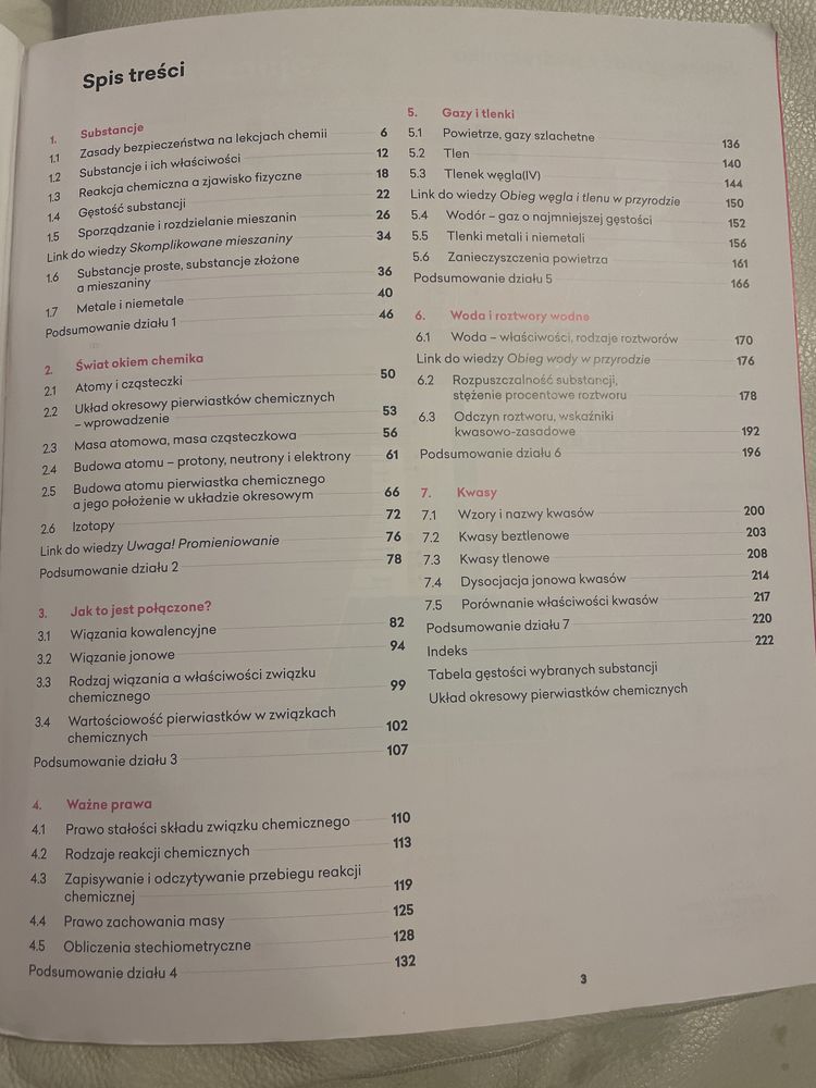 Podręcznik do chemii klasa 7