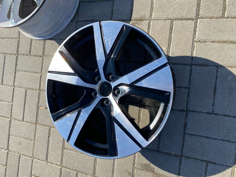 felga volvo oe 5-spoke black diamond cut 7.5 x 19 5x108 et 50,5