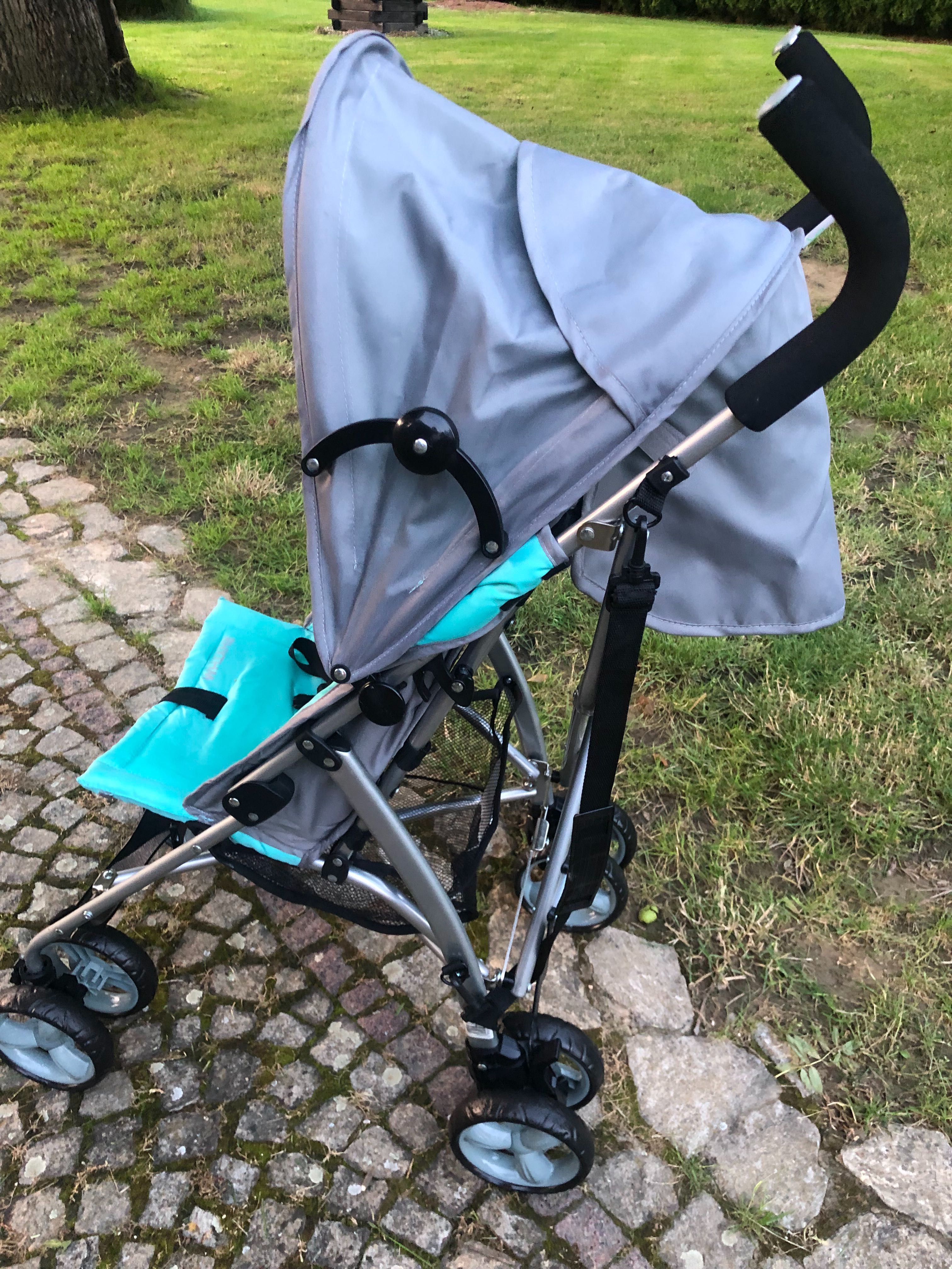 CotoBaby Wózek spacerowy RHYTHM Blue niebieski typu parasolka składany