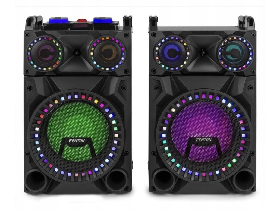 Fenton VS 12 активні колонки Bluetooth USB MP3 караоке  1200w