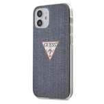Etui Guess Jeans Collection Na Iphone 12 Mini - Granatowe