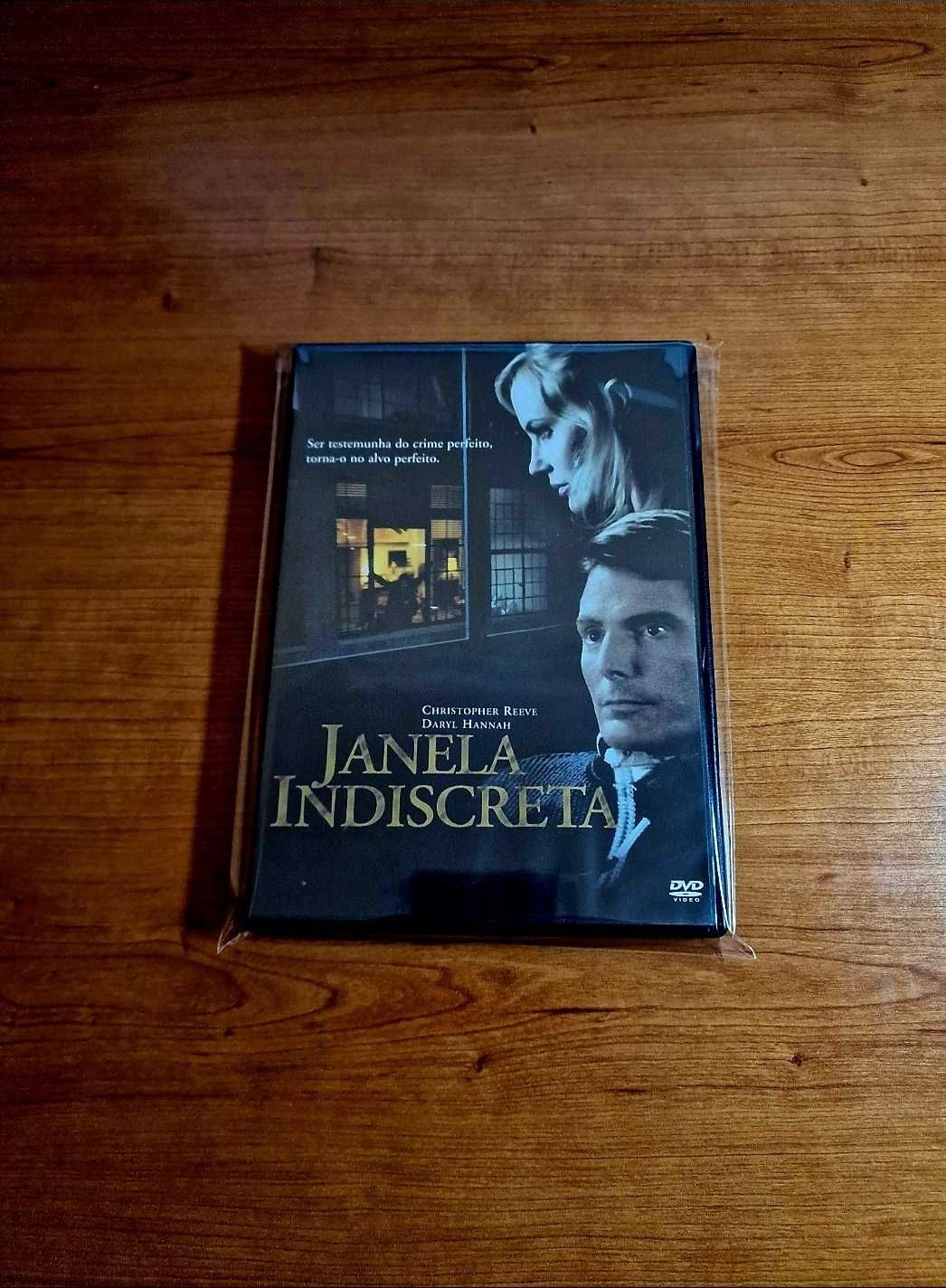 JANELA INDISCRETA (Christopher Reeve / Daryl Hannah) NOVO/SELADO