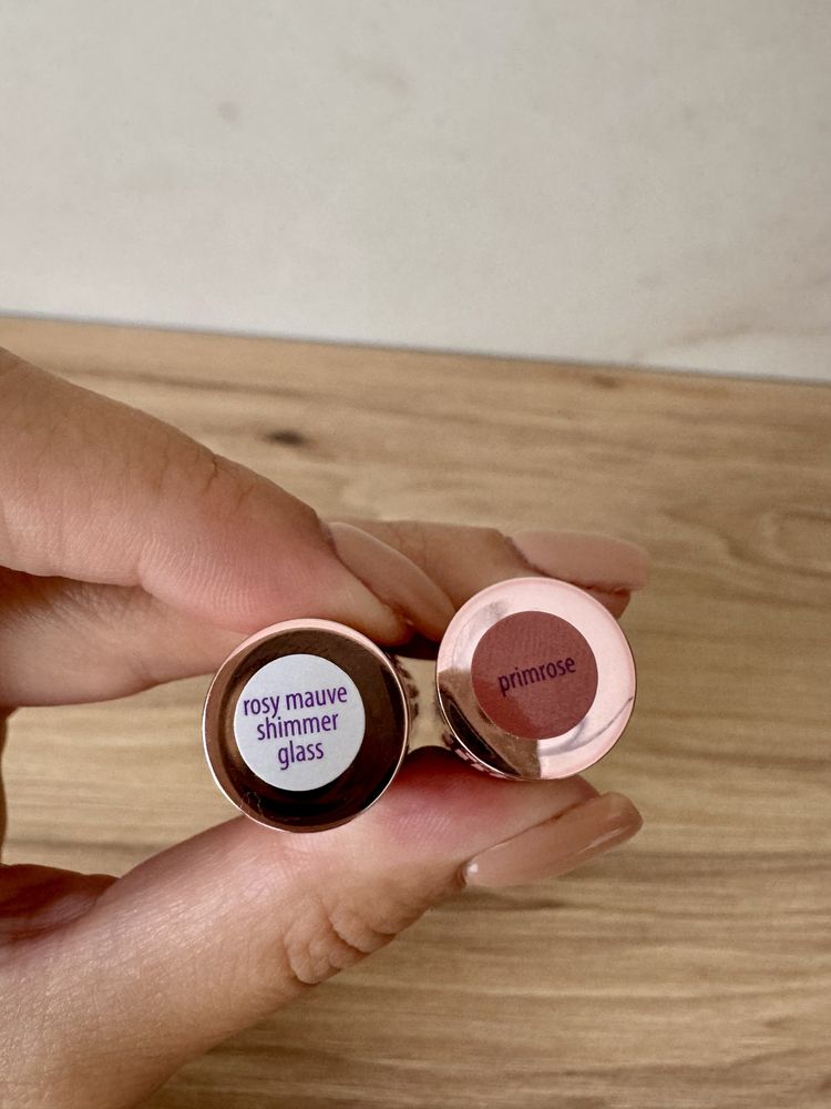 Tarte Maracuja Juicy Lip - Primrose & Rosy mauve shinmer glass Pomadki