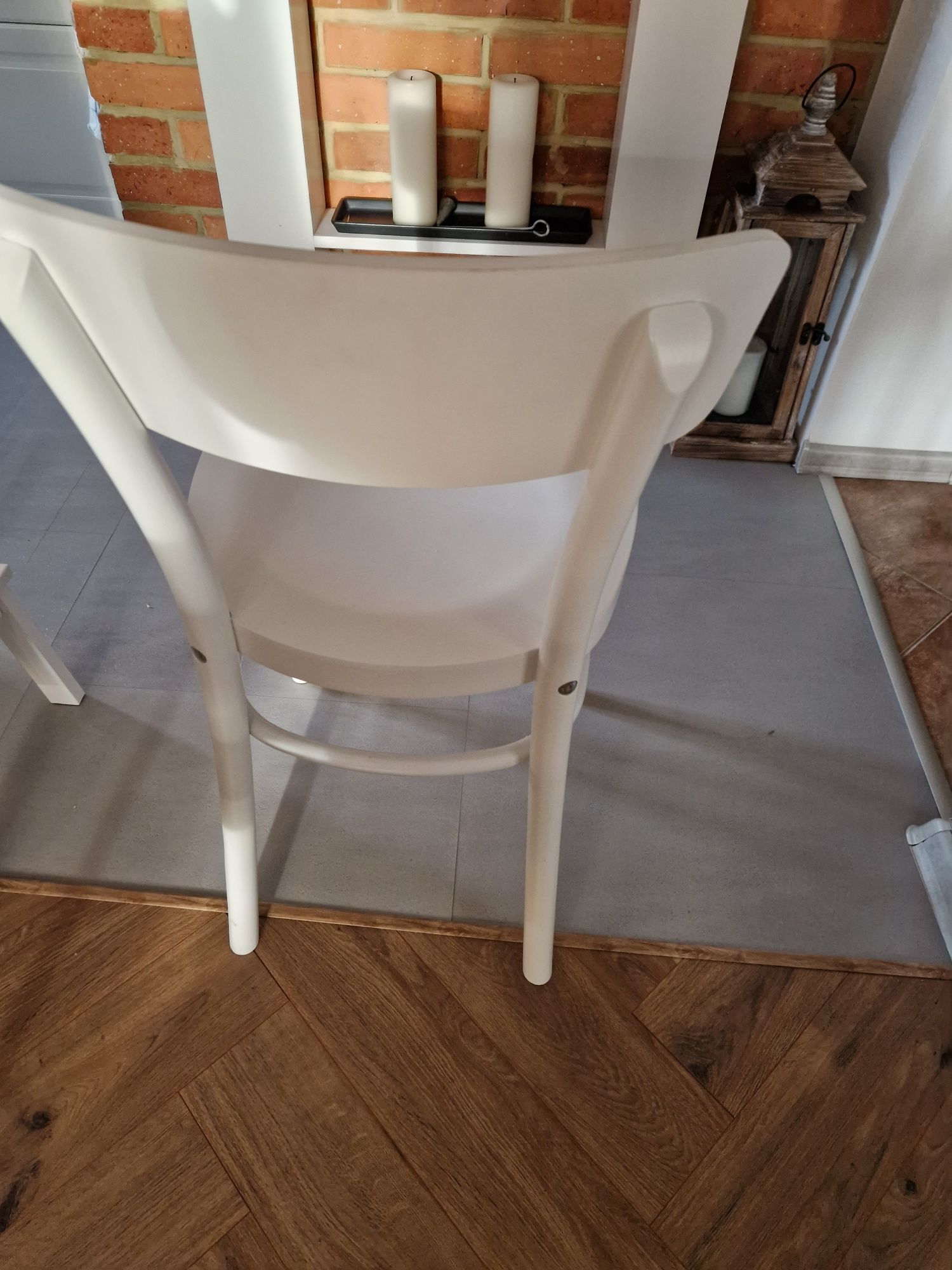 Krzeslo skandynawskie,kubełkowe oraz  drewniane Ikea