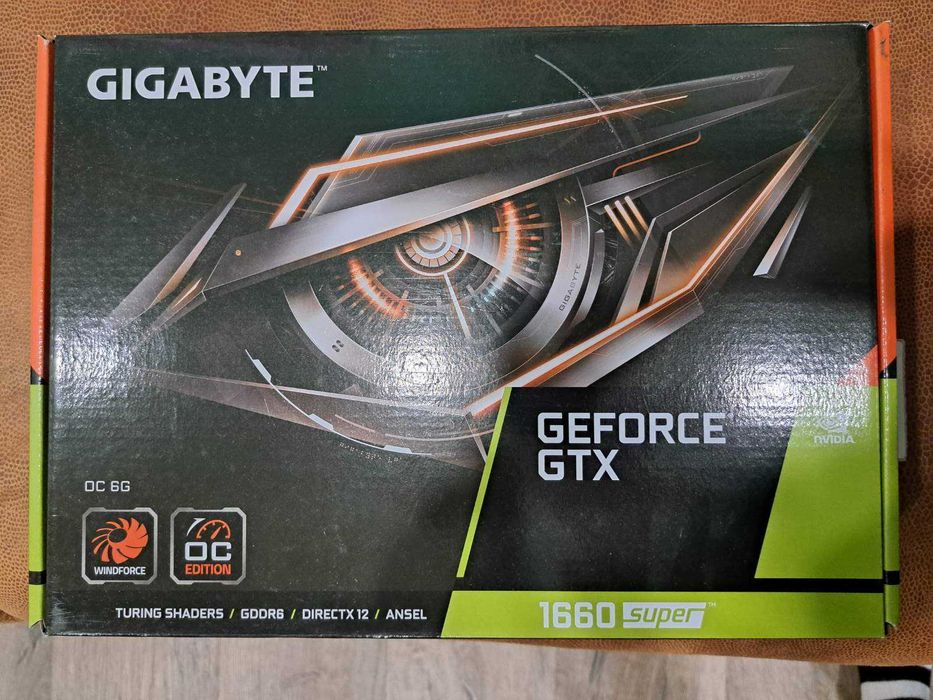 Відеокарта Gigabyte GeForce GTX 1660 SUPER OC 6144MB