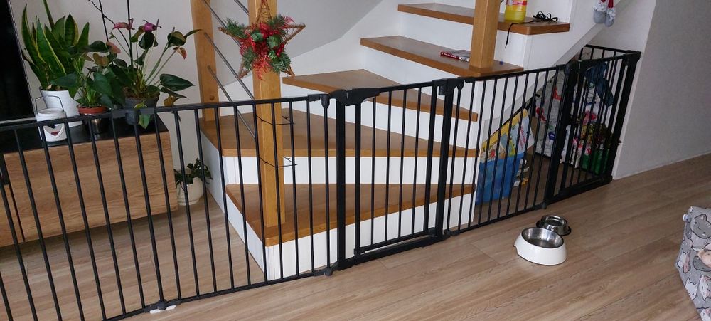 2x Barierka na schody zabezpieczająca 63-317x75 marka Adler