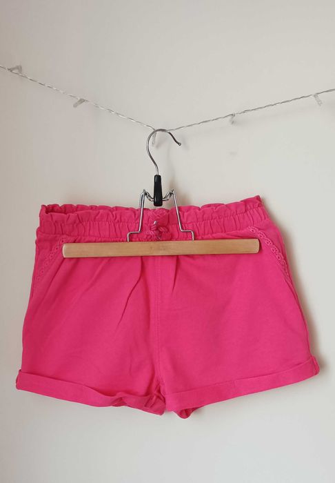 Calções rosa de algodão El Corte Inglés