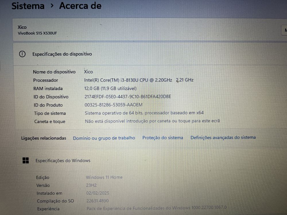 Asus VivoBook S15