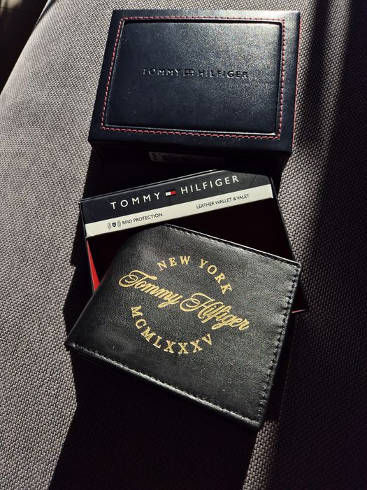 Tommy Hilfiger stylowy portfel męski