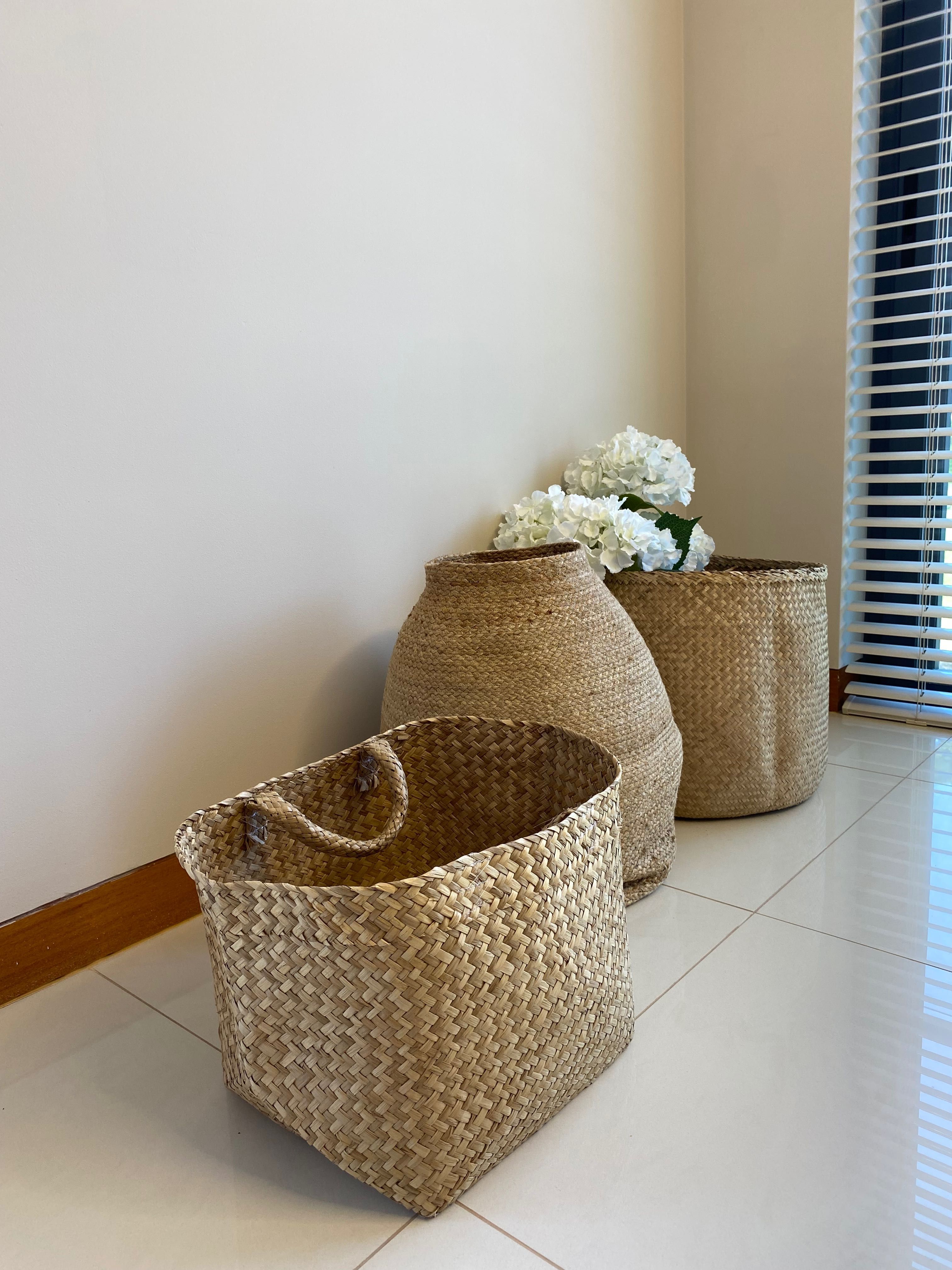 3 Cestos-Maisons du Monde-Zara-mais as Hortênsias*RESERVADOS