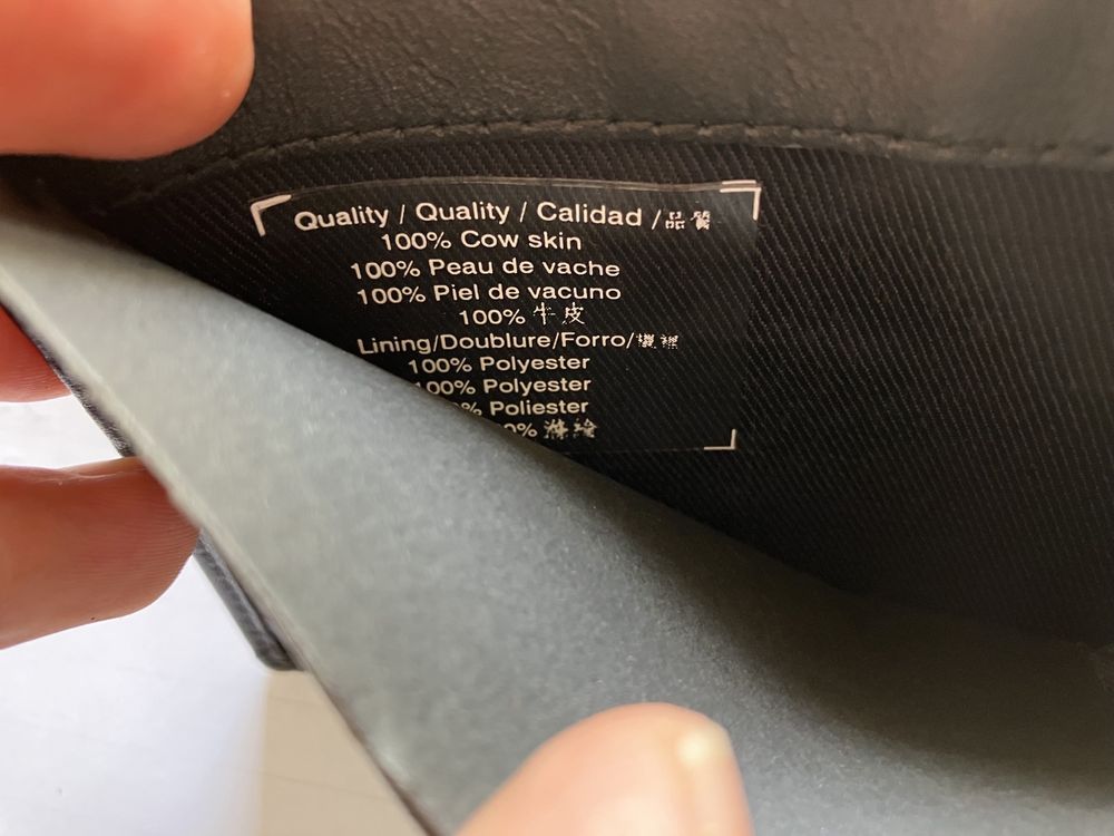 Hugo Boss skorzany męski portfel Nowy Okazja