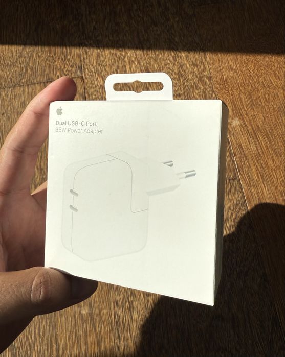 Carregador Original Apple USB‑C 35W – Novo e Selado | Oferta cabo
