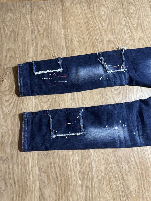 Штани dsquared2 paint patch work