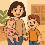 Babysitting de bebés e crianças | 6.50€/h