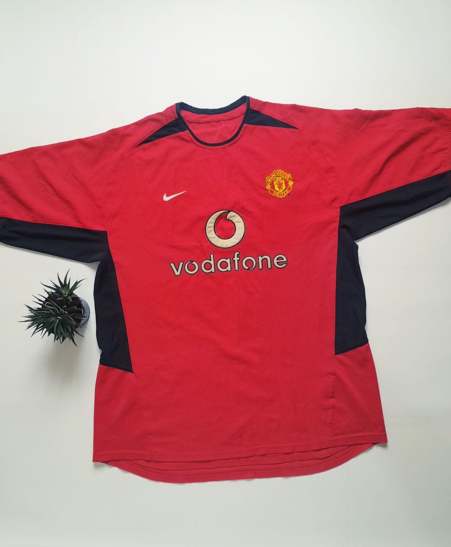 Футбольная футболка Manchester United  винтажная 2002 года