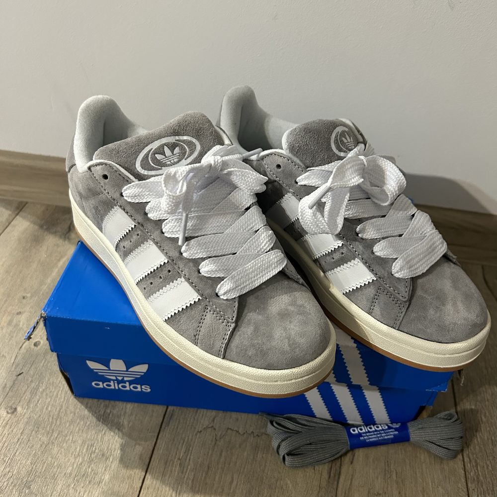 Adidas campus 00s szare 38 37 23,5cm zamszowe buty sportowe originals