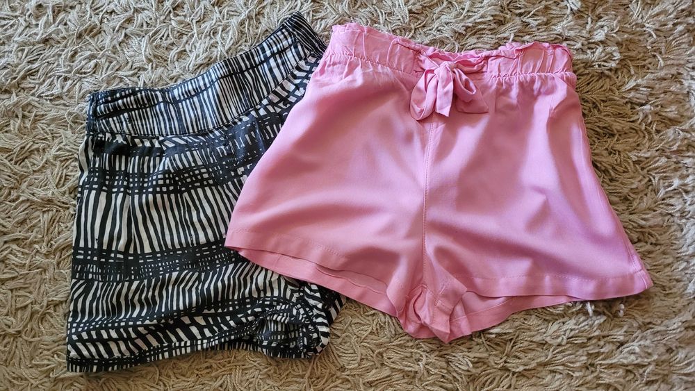 2 szt szorty letnie H&M Destination 158