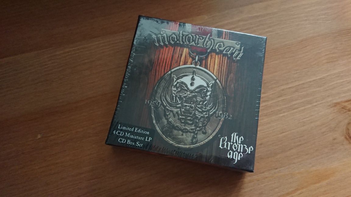 Motörhead The Bronze Age (1979|1982) BOX Set *NOWY* 2002 Folia UNIKAT