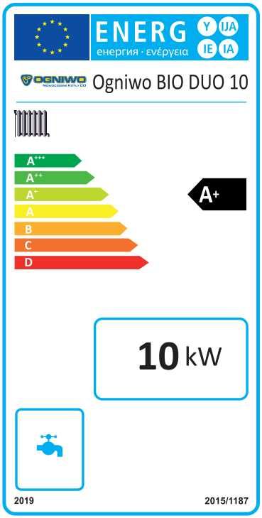 KOCIOŁ NA PELLET I DREWNO Ogniwo BIO DUO 10 kW | prawy / lewy