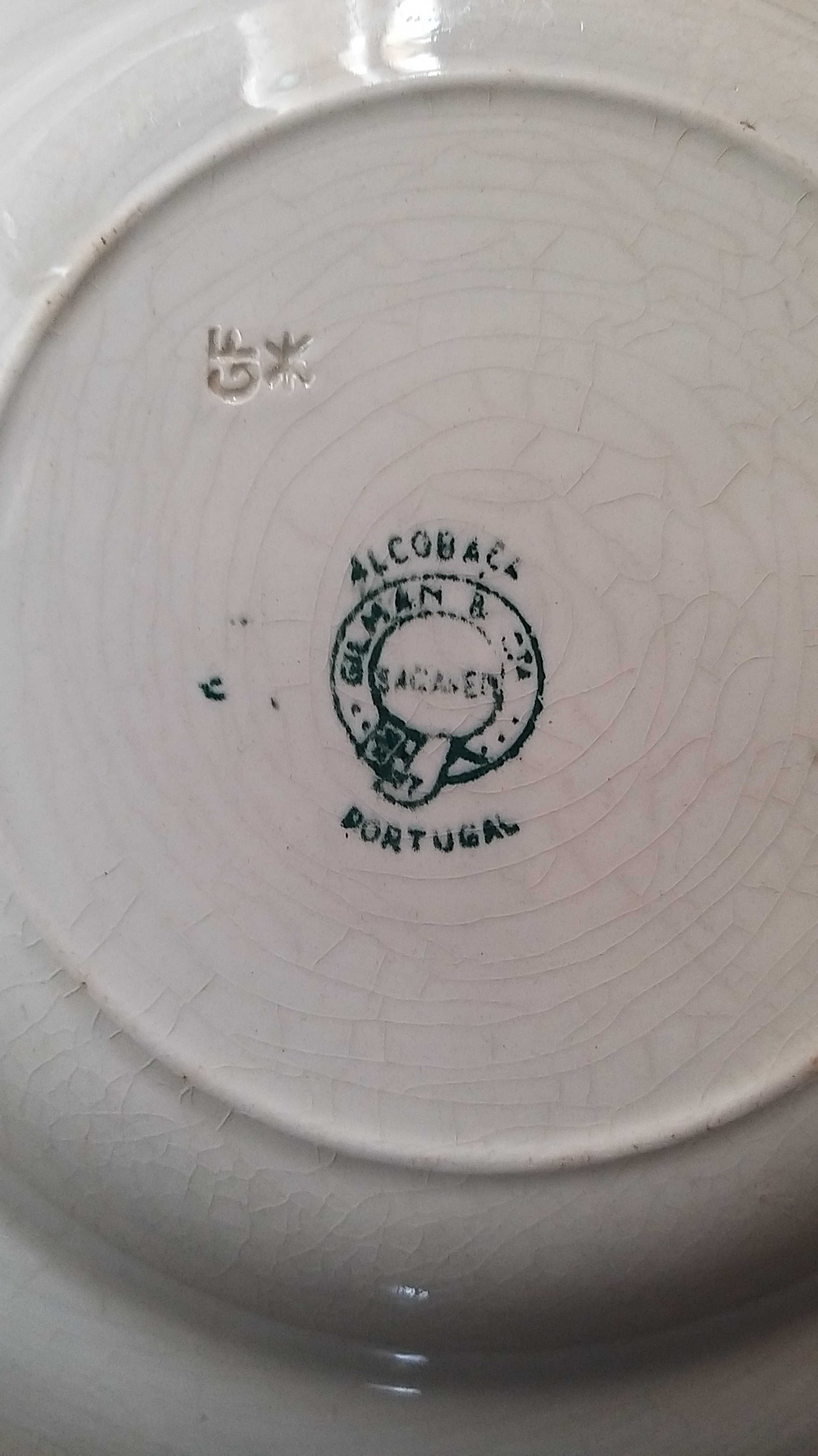 Prato loiça Fábrica de Sacavém Gilman