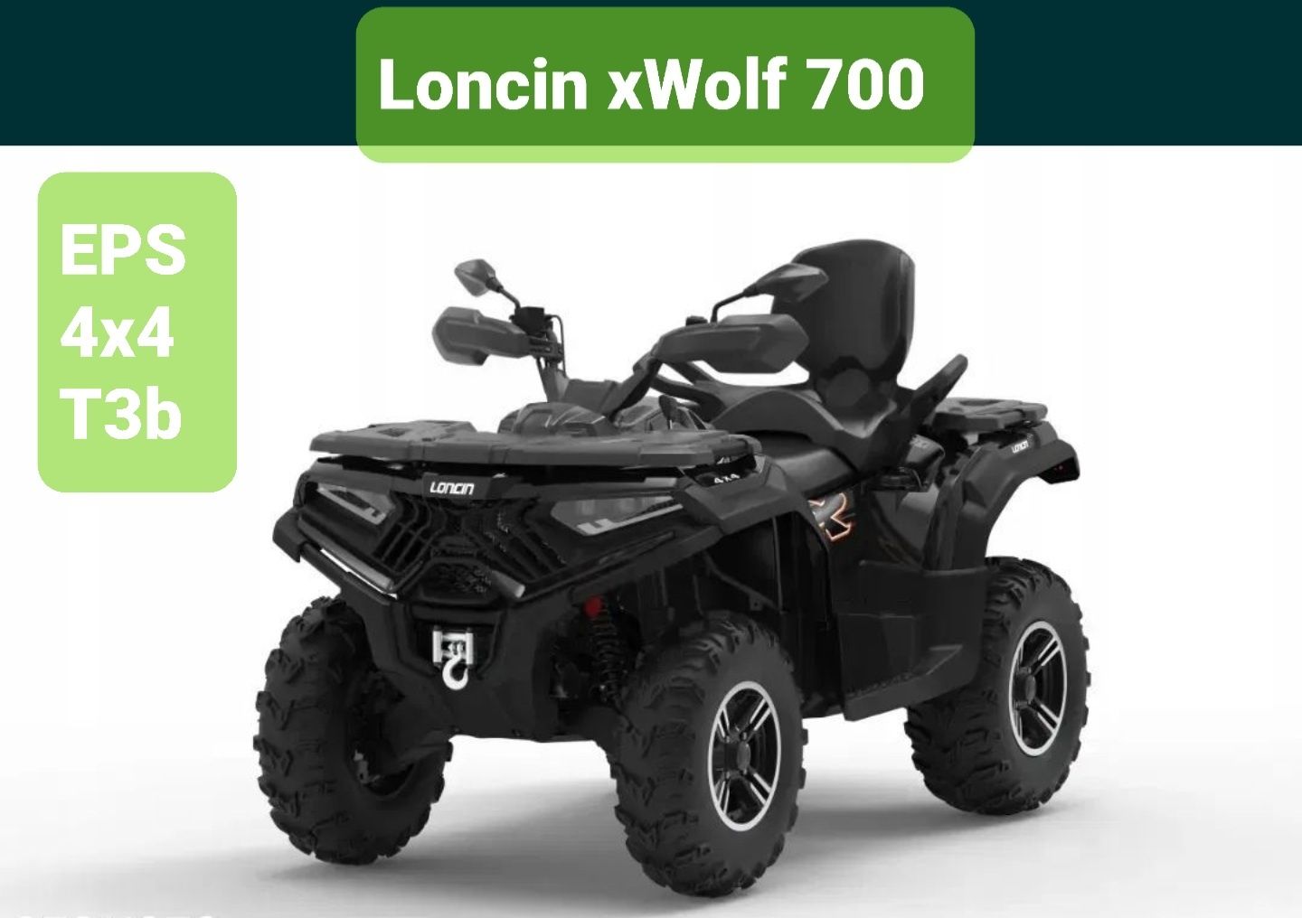 XWOLF 700 EPS , RATY 3% , Salon i serwis , nowy model 2023