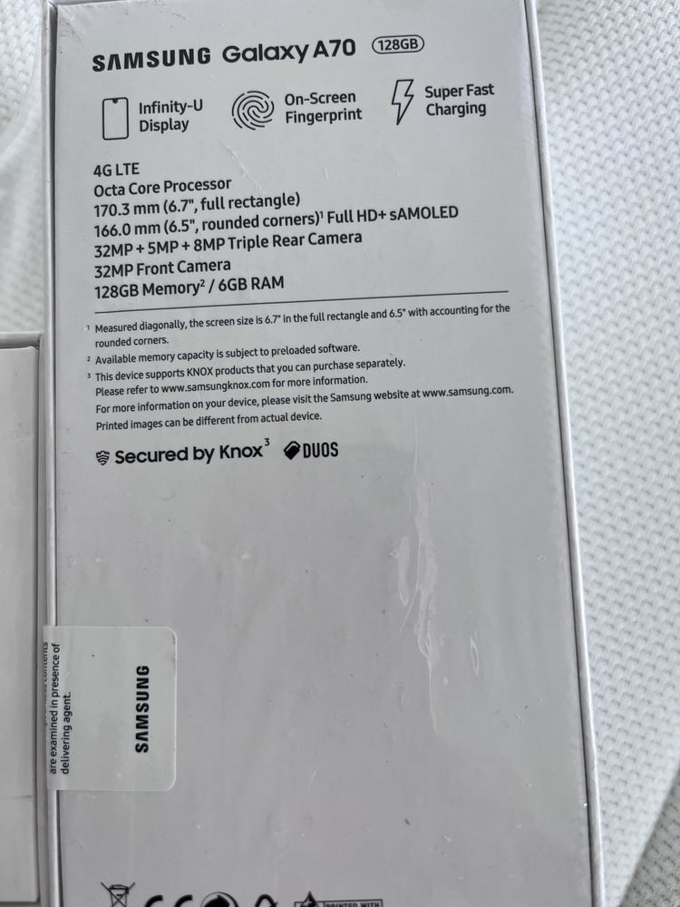 Samsung Galacy A70 + Samsung Fit
