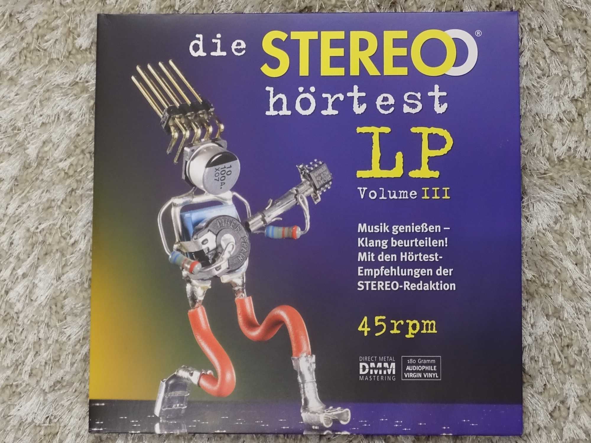 Виниловый диск Various – Die Stereo Hörtest Lp Volume III  45rpm 2хLP