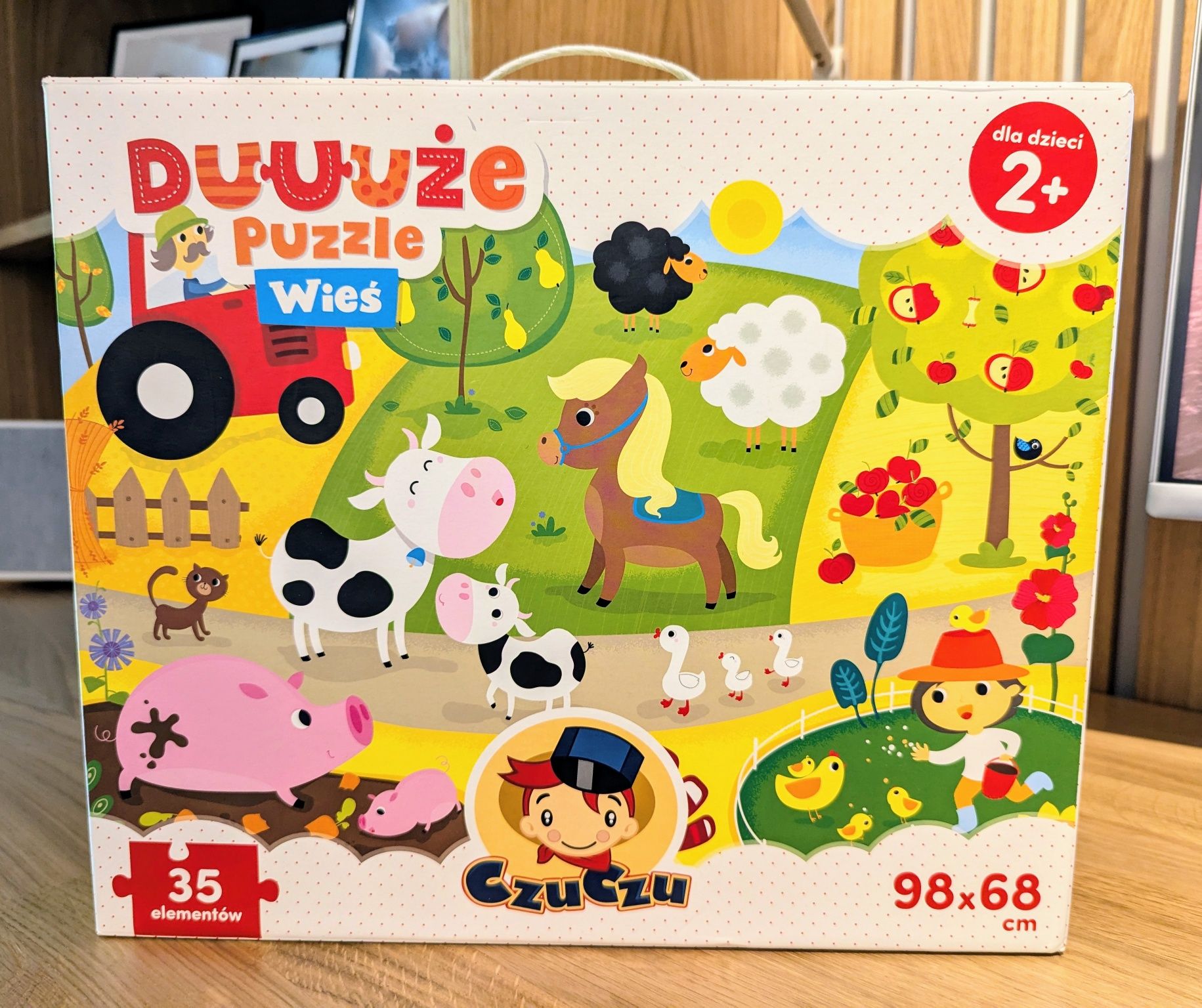 CzuCzu Duuuże Puzzle Wieś