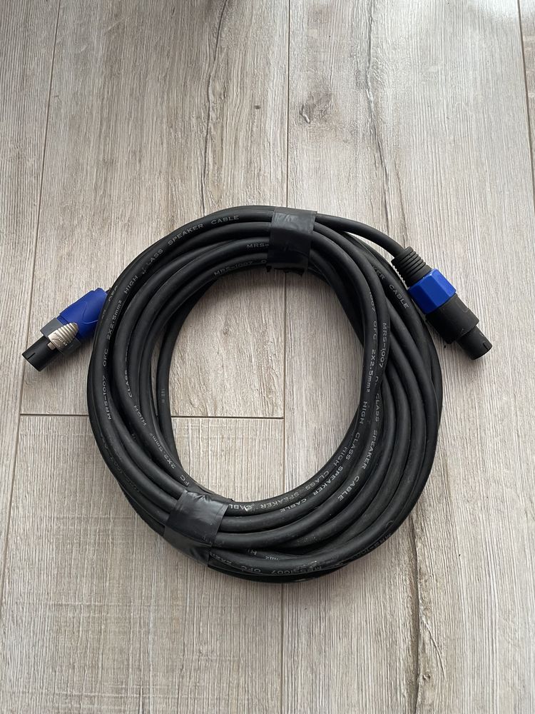 Kabel głośnikowy Speakon 2x2.5mm 10m MRS-1007 OFC