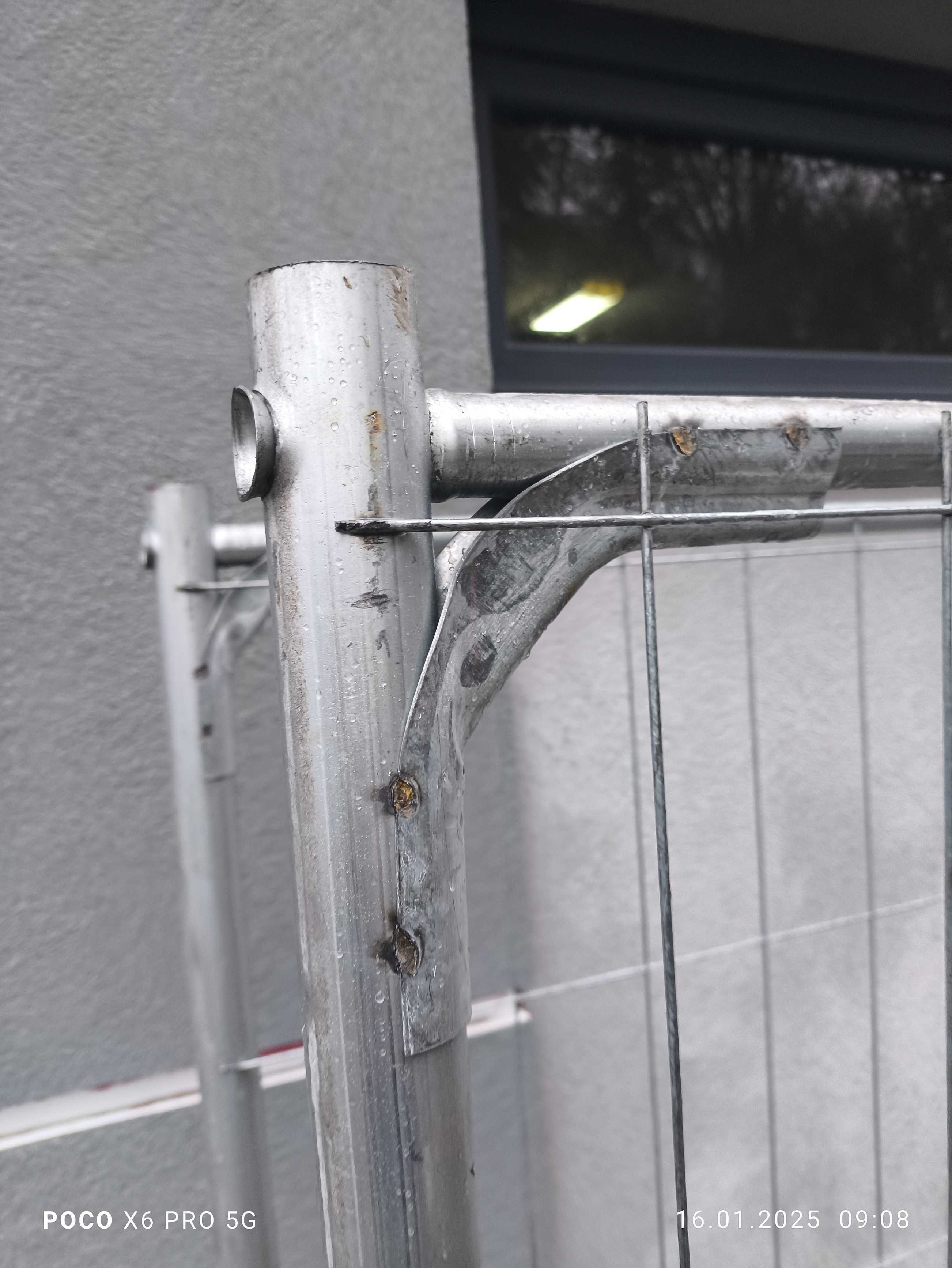 Panel Płot Balustrada 3,5x2m ZESTAW 140mb wzmocnione narożniki i pion