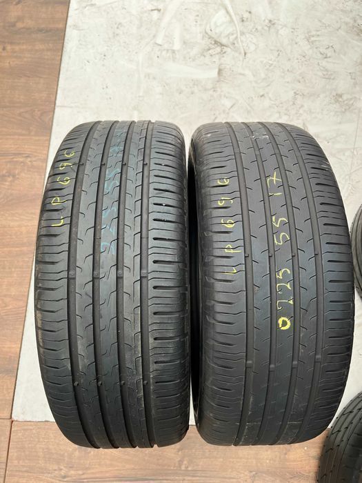 Opony letnie 225/55/R17 Continental EcoContact 6 / 2020/22r - 2 sztuki