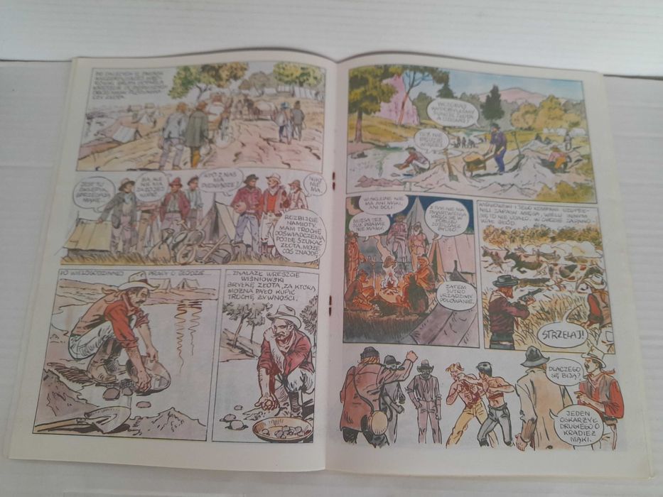 Komiks PO AUSTRALIJSKIE ZŁOTO 1987 wydanie 1 Marek Szyszko