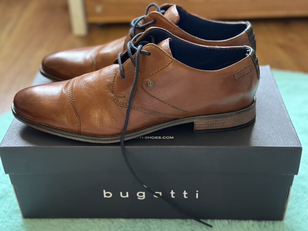 Buty skórzane Bugatti rozmiar 41