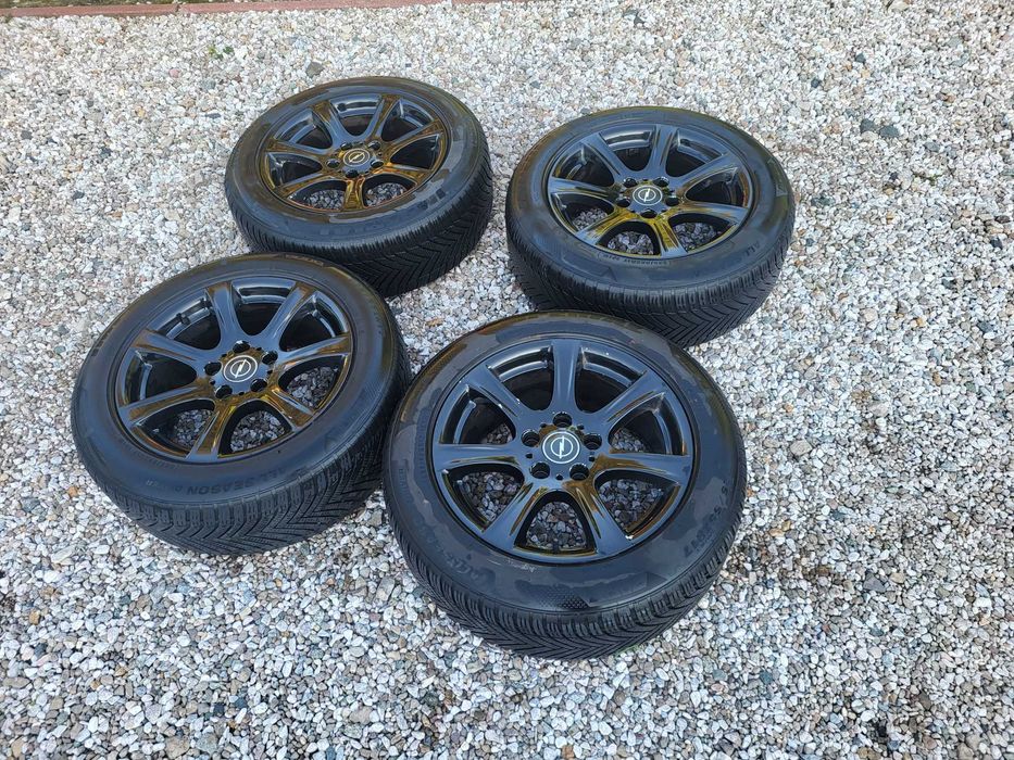 Alu felgi 17 koła zima 225/55 Imperial Opel Insignia A 5x120 BMW E46