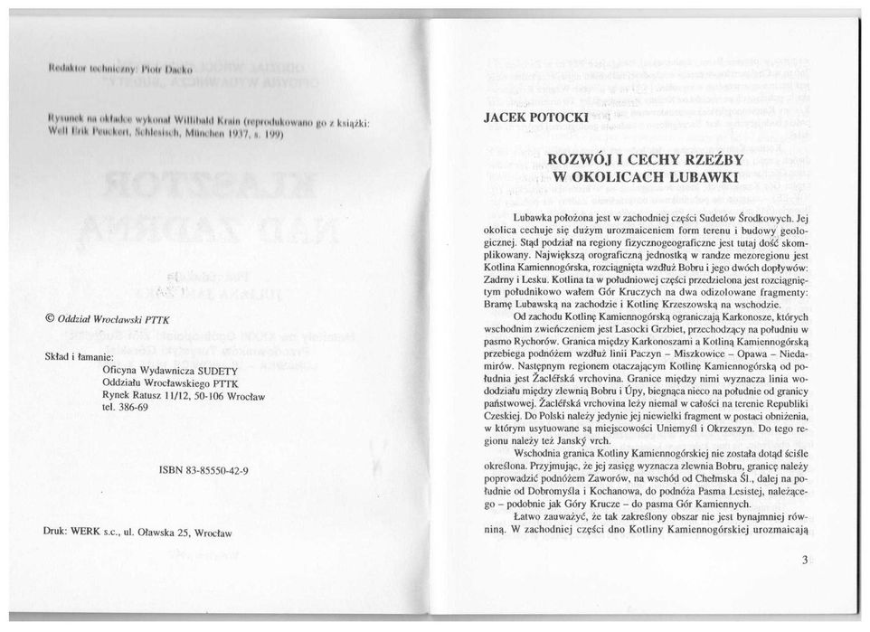 Krzeszów, Klasztor nad Zadrną, red. Julian Janczak