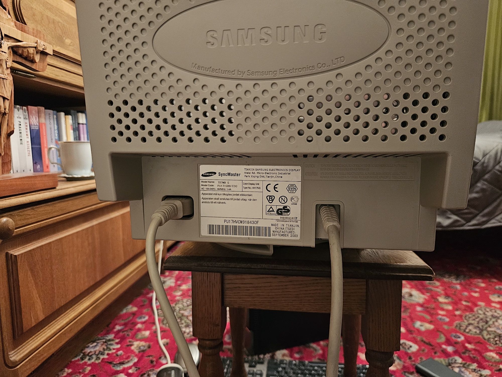Monitor Samsung Syncmaster 757mb