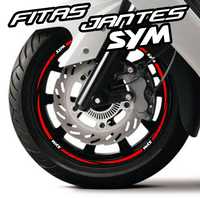 Fitas p/ jantes sym v01 - 14/13" mod. 2F / 3F / 4F